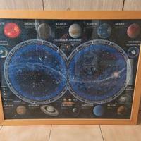 Quadro Planisfero Celeste Ravensburger 1500 pezzi
