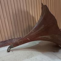 Rara tromba da grammofono metà 800