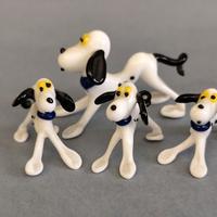 Cani vetro di Murano