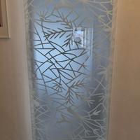 Livorno, porta a vetro scorrevole