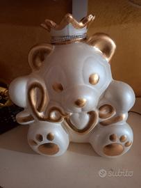 teddy simil tun in foglia oro 