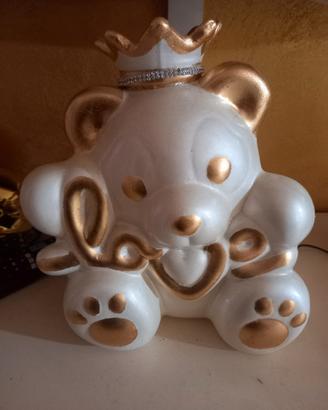 teddy simil tun in foglia oro 