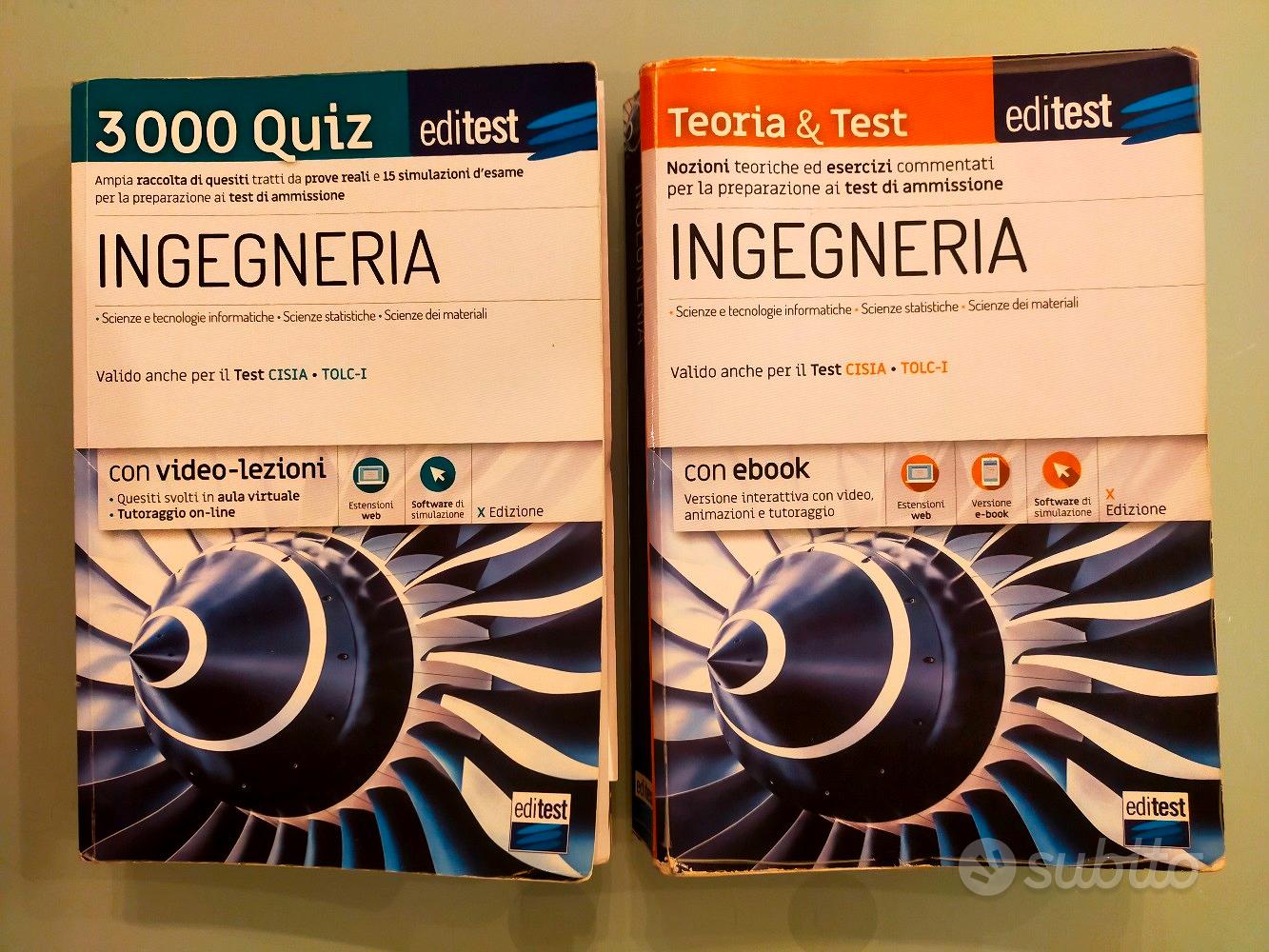 Libri Teoria e test + quiz per Tolc-I Ingegneria - Libri e Riviste In  vendita a Roma