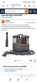 Pulitore per tappezzeria