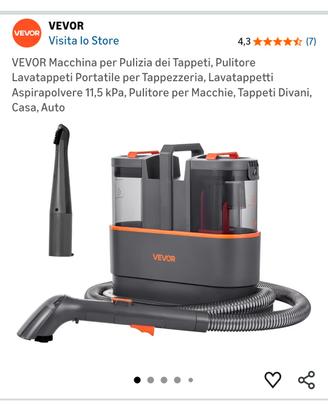 Pulitore per tappezzeria