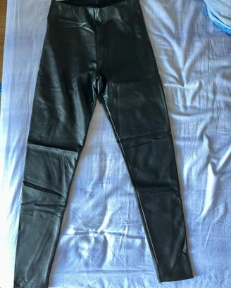 Leggings finta pelle