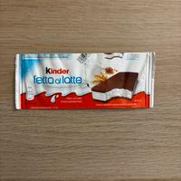 Errore di fabbrica Bustina kinder fetta al latte