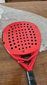 Racchetta padel usata una volta. Wilson BelaTeamV2