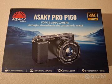 FOTO & VIDEO CAMERA ASAKY PRO P150 4K NUOVA