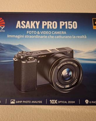 FOTO & VIDEO CAMERA ASAKY PRO P150 4K NUOVA
