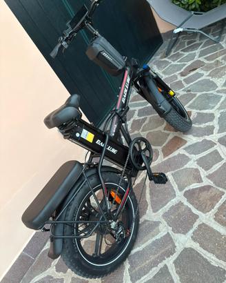 E-bike Fat bike Pieghevole Baolujie 750W 22AH