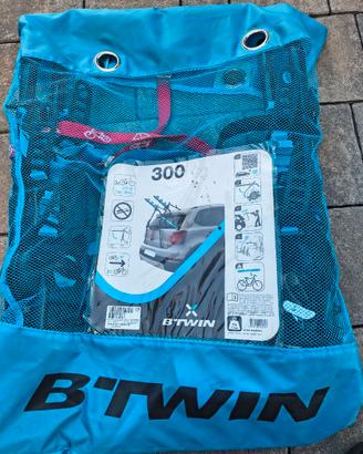 Portabici posteriore B'TWIN 300 - 3 bici - Nuovo