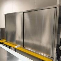 Dispensa inox doppia anta