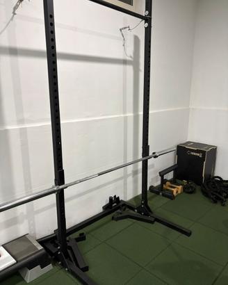 Half Rack con Safety Bar