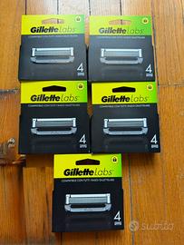 5 confezioni Gillette labs