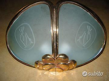 1950 Coppia appliques cristallo  Fontana Arte