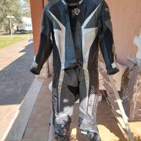 Tuta in pelle divisibile moto