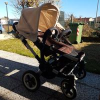 Passeggino carrozzina per gemelli