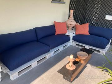 Set divano arredo giardino