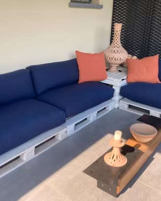 Set divano arredo giardino