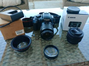 Canon 1100d e obiettivi 