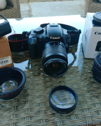 Canon 1100d e obiettivi 