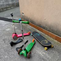 Monopattini e Skateboard da bambino