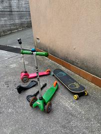 Monopattini e Skateboard da bambino