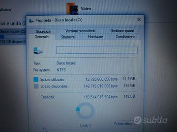 pc portatile asus k52f funzionante