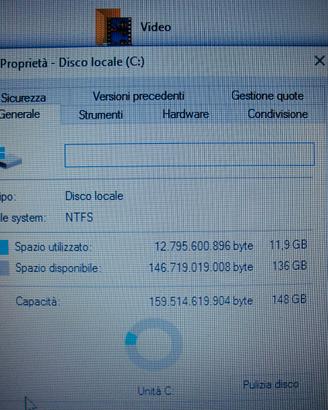 pc portatile asus k52f funzionante