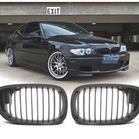 GRIGLIE BMW E46 03-06 COUPE CABRIO NERO OPACO