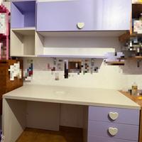 Scrivania+cubotti+mensola