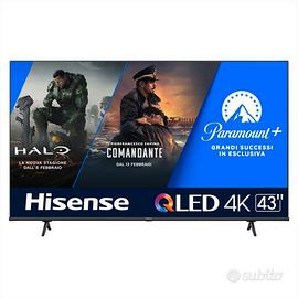 HISENSE - Smart TV Q-LED UHD 4K 43" 43E79KQ-Black