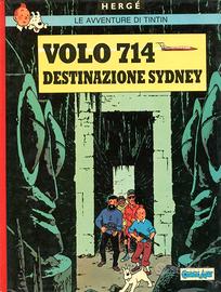 HERGE' Le avventure di TintTin. Volo 714