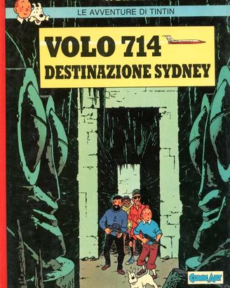 HERGE' Le avventure di TintTin. Volo 714