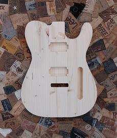 Body telecaster HH tremolo chitarra elettrica 