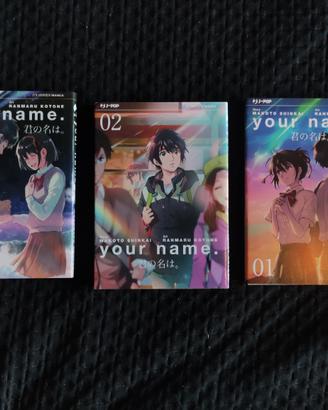 Your Name 1-3 Manga