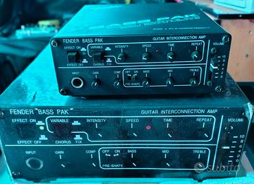 FENDER BASS PAK STEREO HEADPHONE B.S.M.