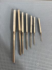 Cacciaspine cromati beta 31 serie 7 pezzi