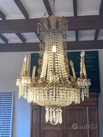 Lampadario stile impero