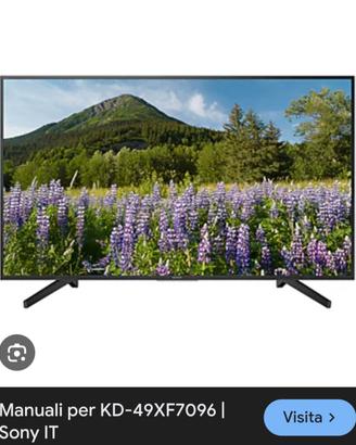TV SONY 4K  BRAVIA  50 Pollici