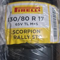 PIRELLI SCORPION RALLY STR 130 / 80 r17 NUOVO