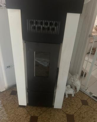 Stufa pellet niagara xl 14 kw , compresa di tubi