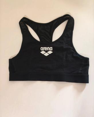 Top Sportivo / Reggiseno Sportivo Arena Nero