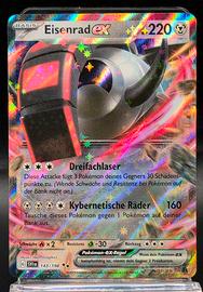 Pokemon Card Eisenrad EX Deutsch 143/198 RR Karme