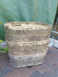 Fioriere in sasso lavato 