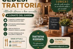 Trattoria avviata a lonato del garda