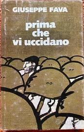 Libro Prima che vi uccidano G. Fava Bompiani 76