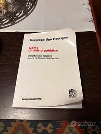 Corso di diritto pubblico, rescigno