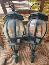 Coppia di lampade a soffitto